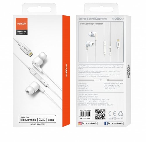 iPhone earphone Moxom